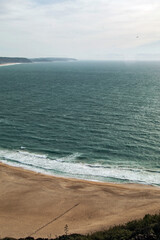 Beautiful view of the Atlantic Ocean, Portuguese coast