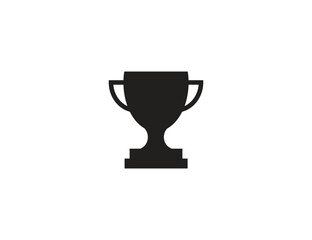 Winner cup, prize icon. Vector illustration.