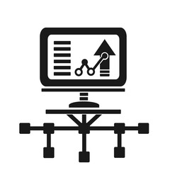 Vector illustration, the concept of digital design technology. Flat design.