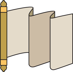 Parchment and Document Illustration
