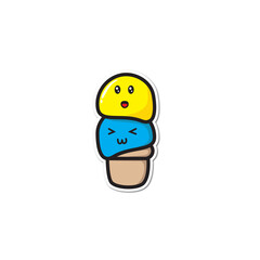 funny ice cream kawaii