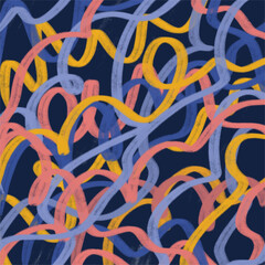 Obraz premium Moving colorful lines of abstract background