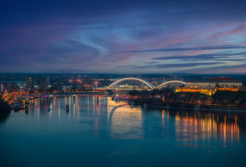 Naklejka premium Novi Sad, Serbia