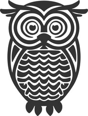 Owl symbol design