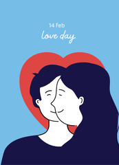 amoureux de la saint Saint valentin 