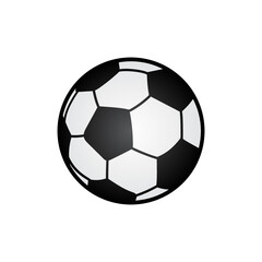 Obraz premium Soccer ball isolated on white background