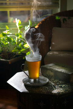 Herbal tea for wellness 
