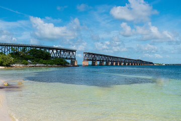 Bahia Hondo Bridge from Bahia Hondo State Park in the Florida Keys