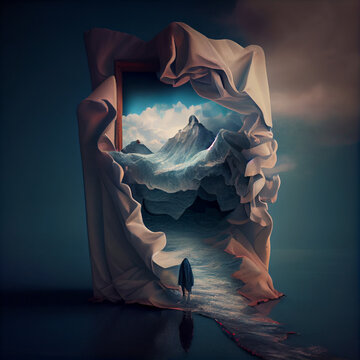 surreal abstract art