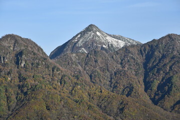 Fototapeta na wymiar 秋の高妻山(autumn Mt. Takatsuma) Nikon D750 AF-S NIKKOR 24-120mm f/4G ED VR
