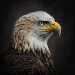 Obraz premium Bald Eagle Portrait