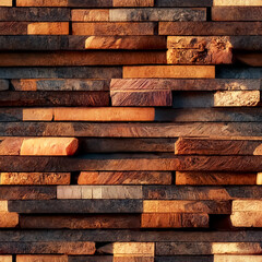 conceptual vintage or grungy brown background of natural wood or wooden old texture