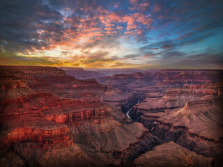Fototapeta na wymiar Pima Point, Grand Canyon National Park, Arizona