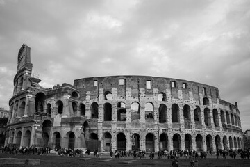 Fototapeta na wymiar colosseum Rome, Italy