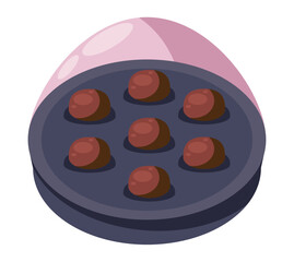 chocolate truffles gift love