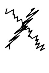 Electrical Zapped Shattered Mono Type Font