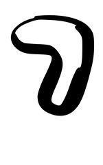 Rough Hand Drawn Fat Rounded Font Type