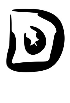 Rough Hand Drawn Fat Rounded Font Type