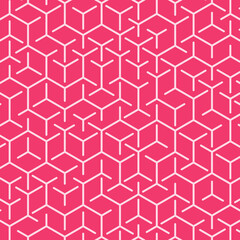  Hexagonal Maze pattern abstract illustration