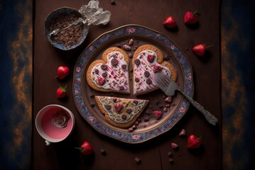 Obraz na płótnie Canvas Valentine Cookies