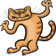 evil cat - PNG image with transparent background