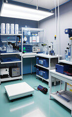 Laboratory equipment, research lab science experiments ULTRA HD