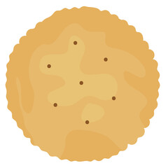 Charcuterie Cheese board illustration 