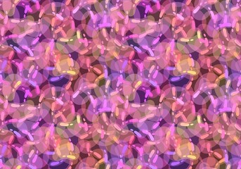 Fototapeta premium Cartoon candy seamless beans pattern for wrapping paper and kids clothes print and fabrics and linens