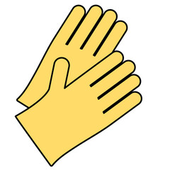 Chores and Housework Icon Illustration 