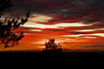atardecer perfecto