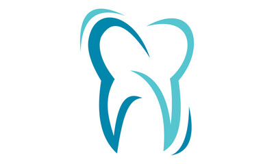 dental simple logo vector