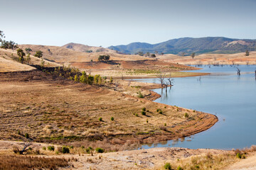 Most of Victoria and New South Wales in Australia has been in the grip of an unprecedented drought for the last ten years. River levels have dropped and reservoirs are at a fractio