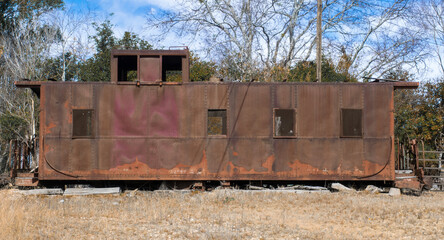Rusty caboose