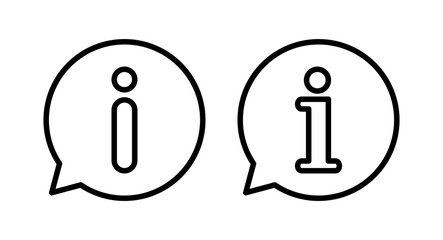 Info sign icon vector illustration. about us sign and symbol. Faq icon