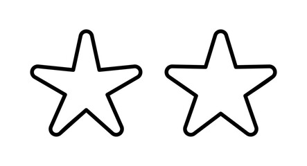 Star Icon vector illustration. rating sign and symbol. favourite star icon