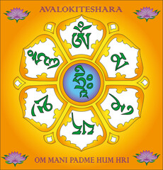 MANTRA OH MANI PADME HUM