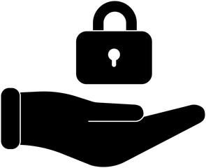 light bulb above hand, business idea
