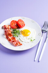 Sunny side up fried egg
