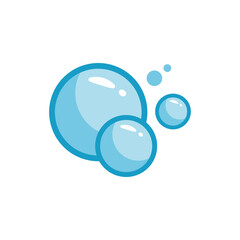 Water Bubbles Illustration