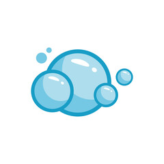 Water Bubbles Illustration
