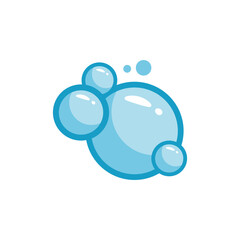 Water Bubbles Illustration