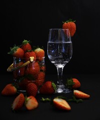 おいしいイチゴのインテリア