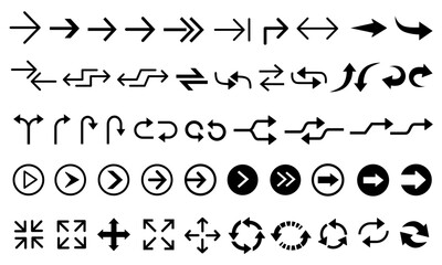 Various arrow icons,clip art set,
다양한 화살표 아이콘,클립아트 세트