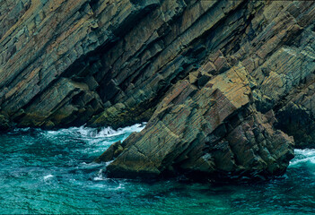rocks cliffs water cape bonavista NL