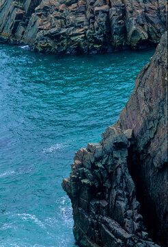 rock cliffs and blue water cape bonavista NL