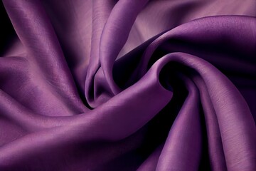 Violet linen fabric surface abstract background. Decorative cloth texture closeup, detailed cotton textile. Natural material Violet linen fabric pattern.