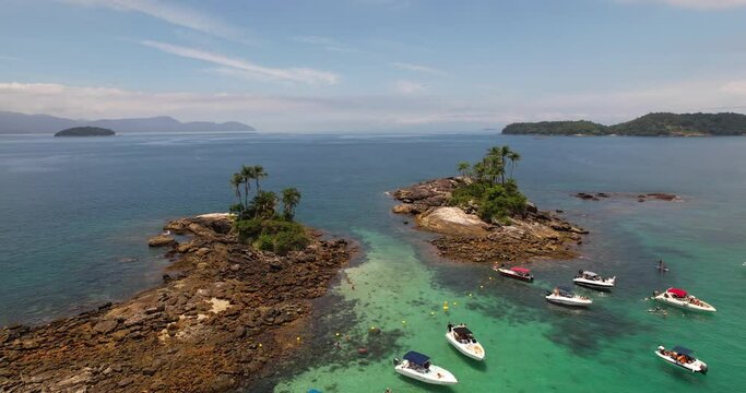 ilhas botinas em angra dos reis rio de janeiro brasil