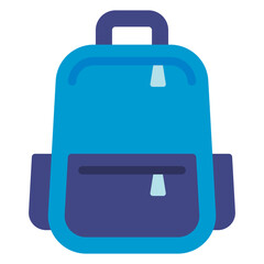 Fototapeta premium backpack bag illustration