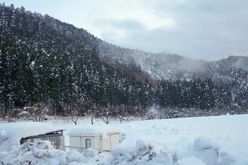 美山自然文化村の風景