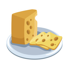 cheese in dish